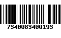 Código de Barras 7340083400193