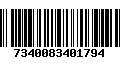 Código de Barras 7340083401794