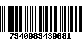 Código de Barras 7340083439681