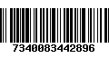 Código de Barras 7340083442896