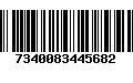 Código de Barras 7340083445682