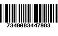 Código de Barras 7340083447983