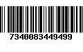 Código de Barras 7340083449499