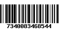 Código de Barras 7340083468544