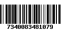 Código de Barras 7340083481079