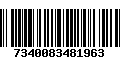 Código de Barras 7340083481963