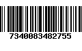 Código de Barras 7340083482755