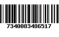 Código de Barras 7340083486517