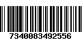 Código de Barras 7340083492556