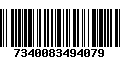 Código de Barras 7340083494079