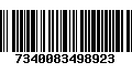 Código de Barras 7340083498923