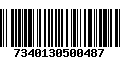 Código de Barras 7340130500487