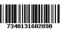 Código de Barras 7340131602890