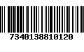 Código de Barras 7340138810120