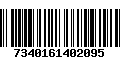 Código de Barras 7340161402095