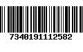 Código de Barras 7340191112582