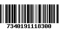 Código de Barras 7340191118300