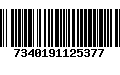 Código de Barras 7340191125377