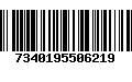 Código de Barras 7340195506219