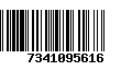 Código de Barras 7341095616