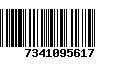 Código de Barras 7341095617