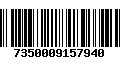 Código de Barras 7350009157940