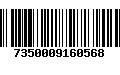 Código de Barras 7350009160568