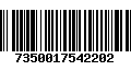 Código de Barras 7350017542202