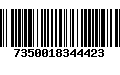 Código de Barras 7350018344423