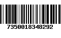 Código de Barras 7350018348292