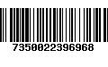 Código de Barras 7350022396968