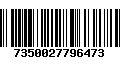 Código de Barras 7350027796473
