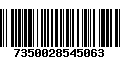 Código de Barras 7350028545063