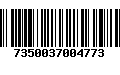 Código de Barras 7350037004773