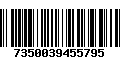 Código de Barras 7350039455795