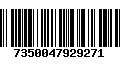 Código de Barras 7350047929271