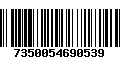 Código de Barras 7350054690539