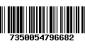 Código de Barras 7350054796682