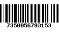 Código de Barras 7350056793153