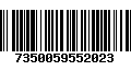 Código de Barras 7350059552023