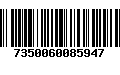 Código de Barras 7350060085947