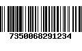 Código de Barras 7350068291234