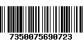 Código de Barras 7350075690723