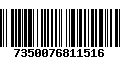 Código de Barras 7350076811516