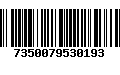 Código de Barras 7350079530193