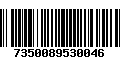 Código de Barras 7350089530046