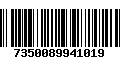 Código de Barras 7350089941019