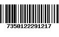 Código de Barras 7350122291217