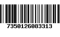 Código de Barras 7350126083313