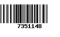 Código de Barras 7351148